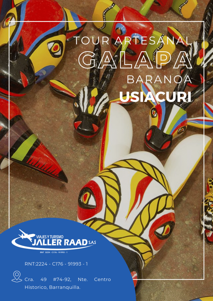 Flyer Turismo y viajes jaller raad s.a.s